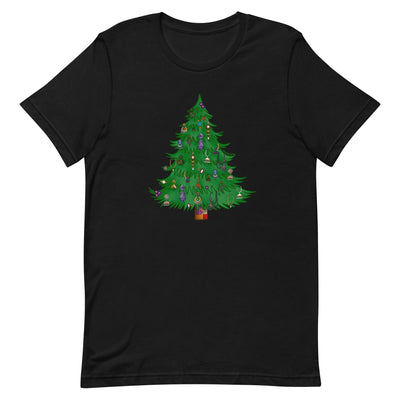Desi Earrings Christmas Tree T-shirt