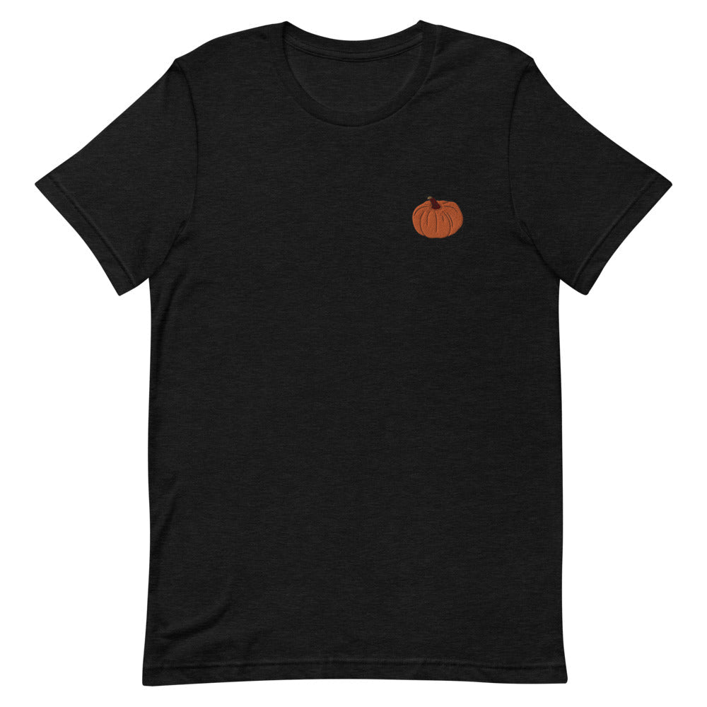 Embroidery Pumpkin T-Shirt
