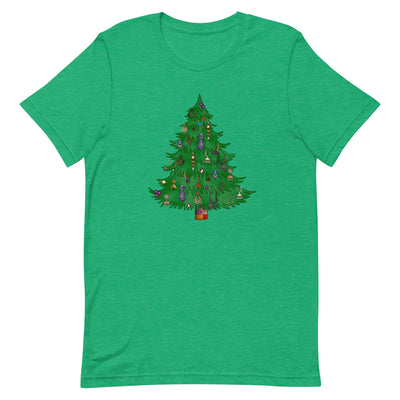 Desi Earrings Christmas Tree T-shirt