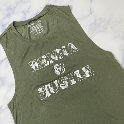 Henna and Hustle Muscle Tank by Modern Desi