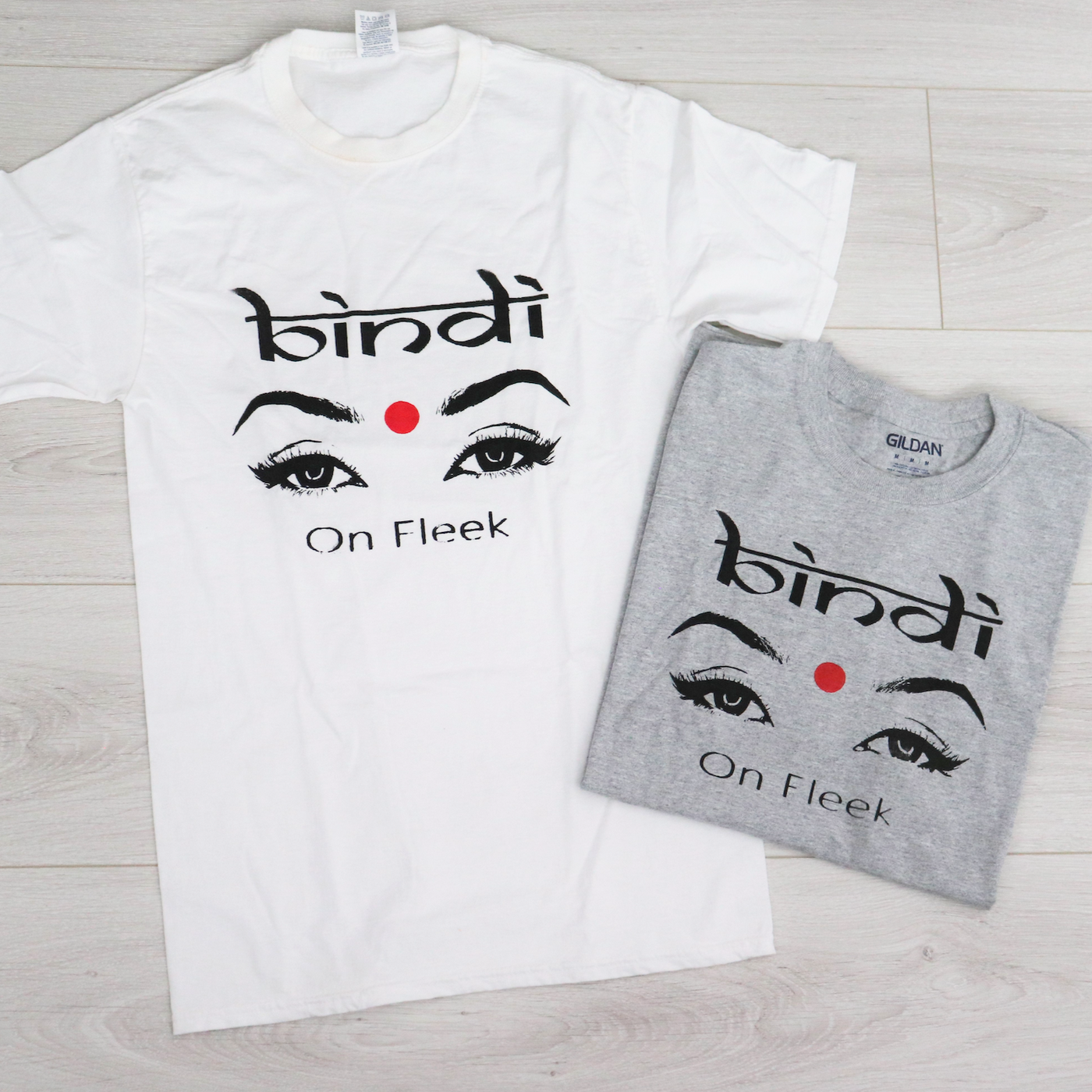 Bindi on Fleek t-Shirt, Vhimsy Style, Desi Streewear, South Asian Style, Desi