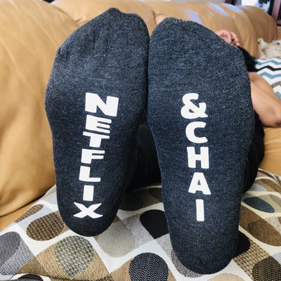 Netflix & Chai Crew Socks