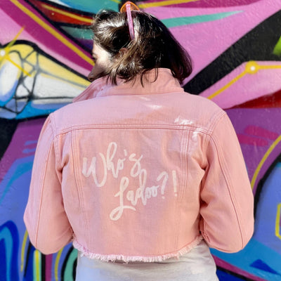 Who's Ladoo? Denim Jacket