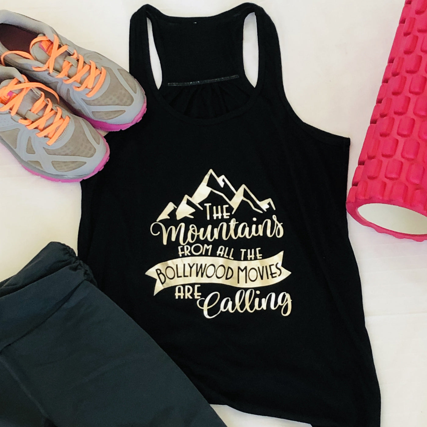Mountains from all the Bollywood Movies Tank Top