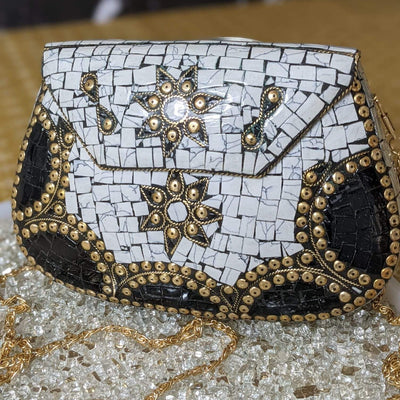 Mosaic Tile Clutch