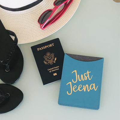 Just Jeena Passport Cover