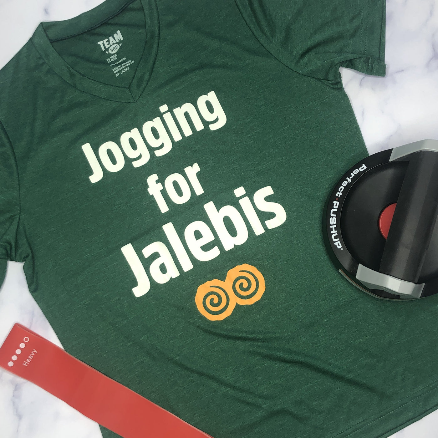 Jogging for Jalebis V-Neck