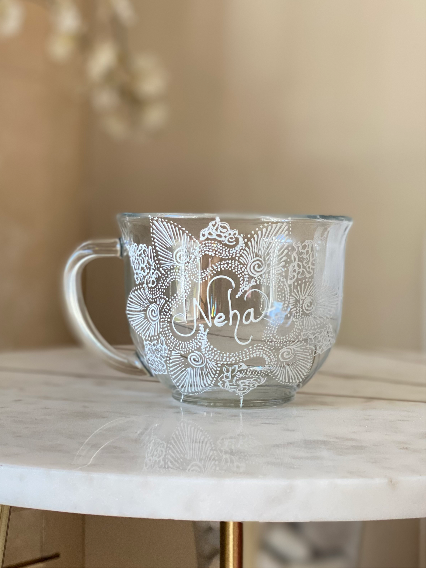Personalized Mehndi Mug