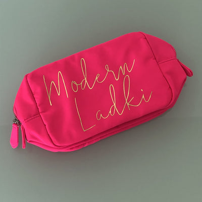 Pink Nylon Bag