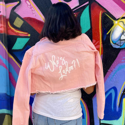 Who's Ladoo? Denim Jacket