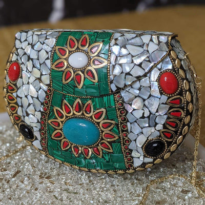Mosaic Tile Clutch