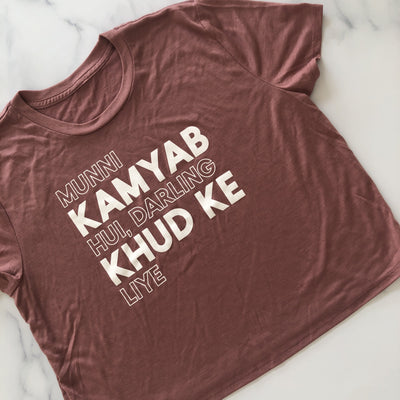 Munni Kamyab Crop Top