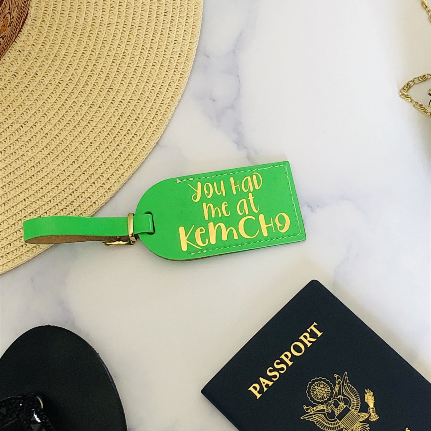 You had me at Kemcho Luggage Tag