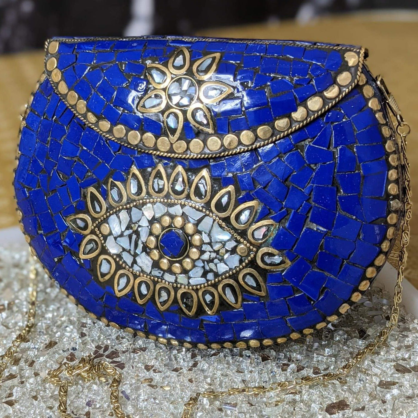 Mosaic Tile Clutch