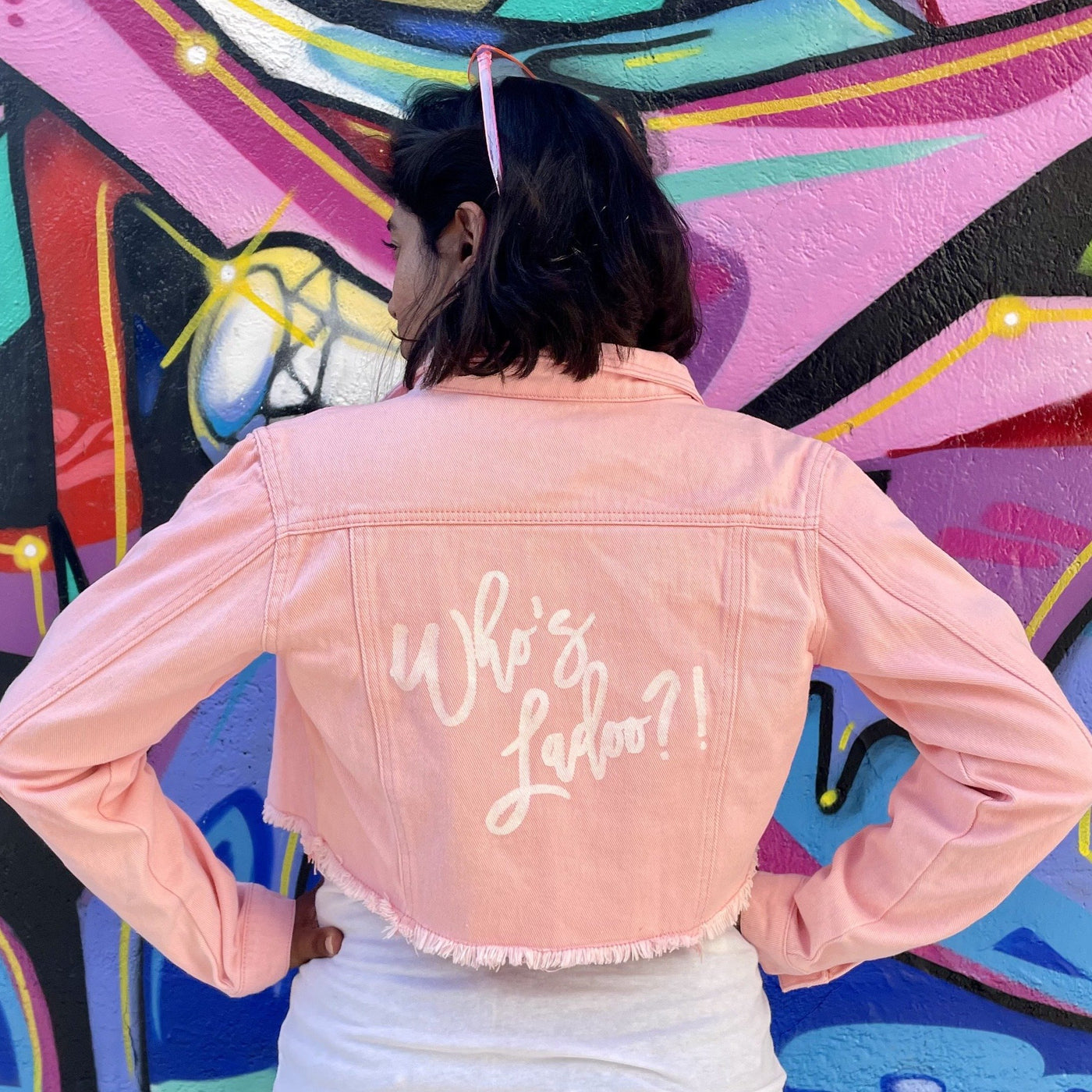 Who's Ladoo? Denim Jacket