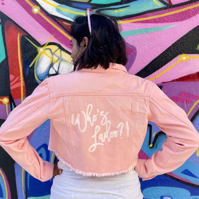 Who's Ladoo? Denim Jacket