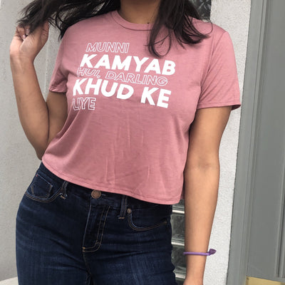 Munni Kamyab Crop Top