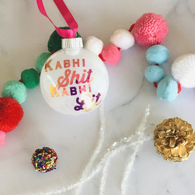 Funny Desi Christmas Ornaments