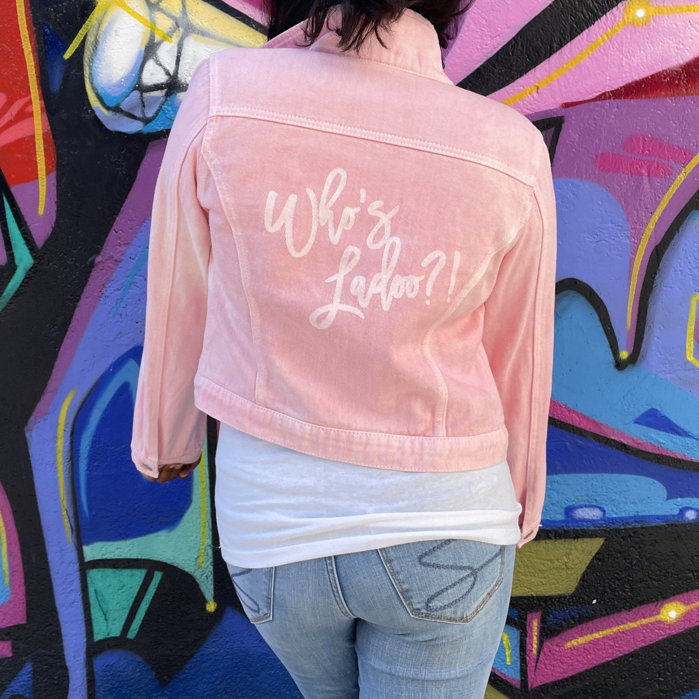 Who's Ladoo? Denim Jacket