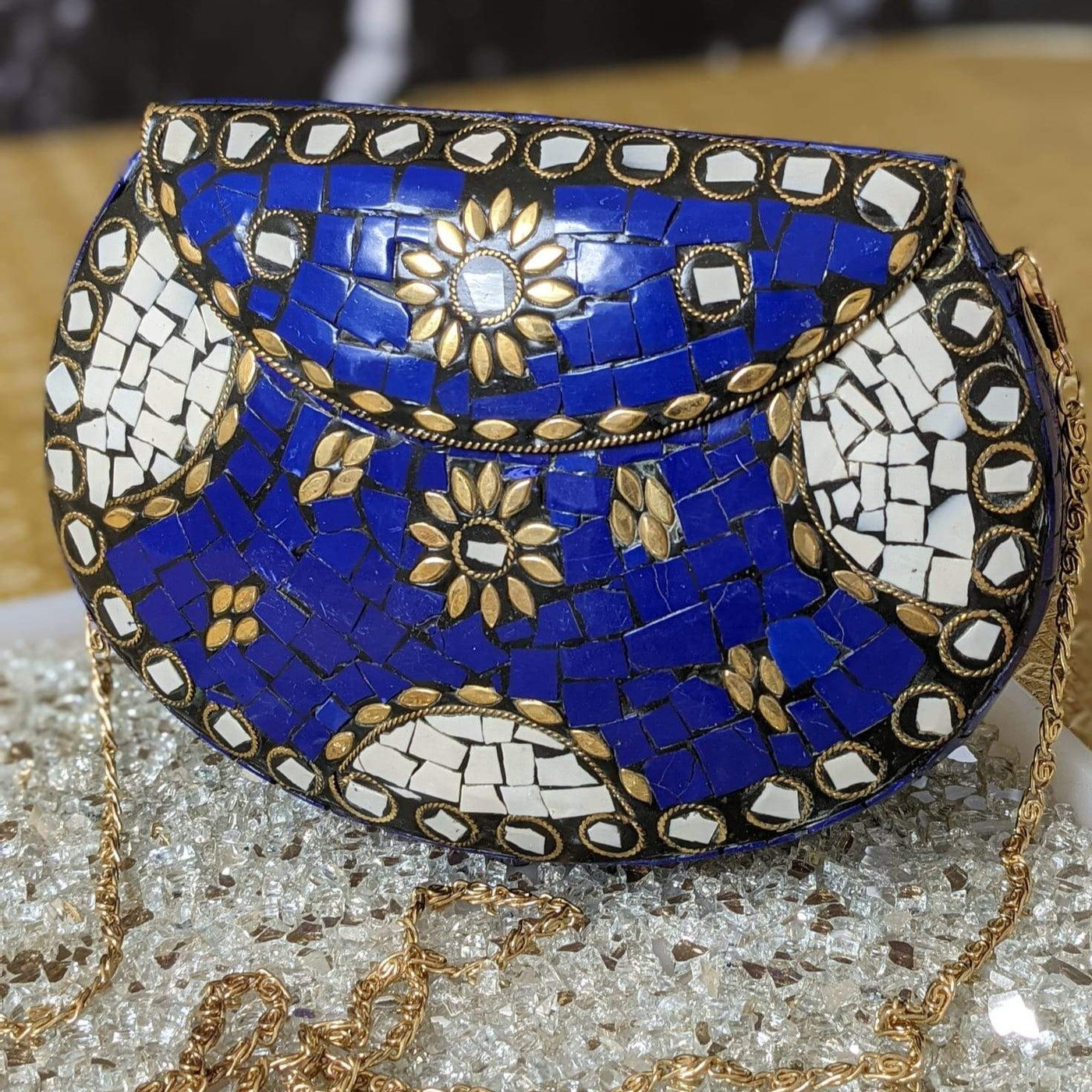 Mosaic Tile Clutch