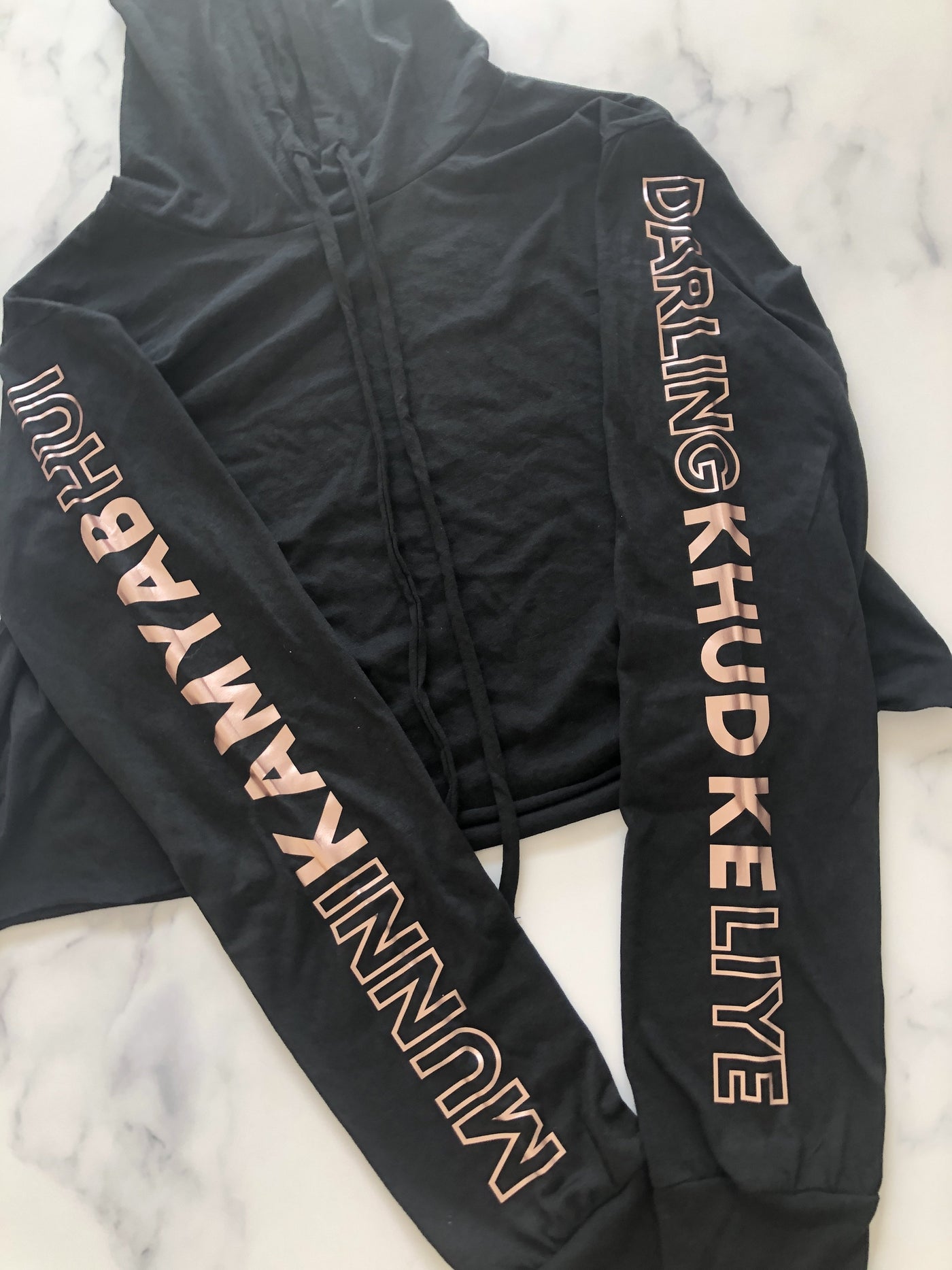 Munni Kamyab Crop Long Sleeve