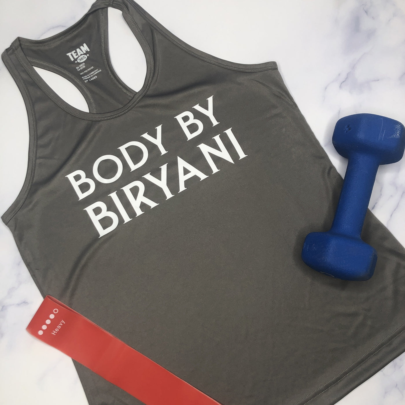 Body By Biryani Racerback