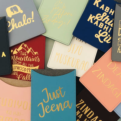 Hasso Jiyo Muskurao Passport Cover
