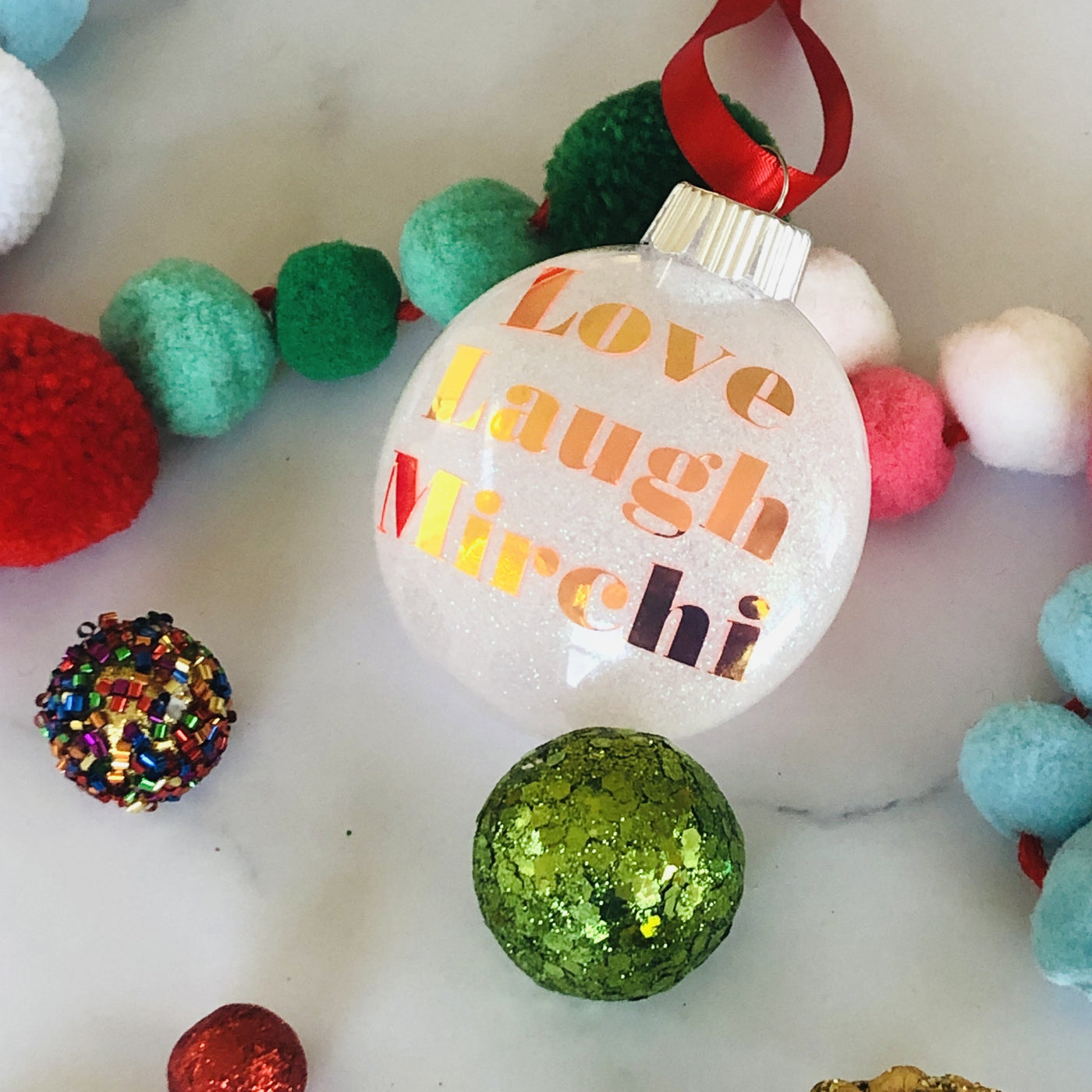 Funny Desi Christmas Ornaments