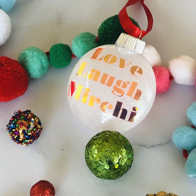 Funny Desi Christmas Ornaments