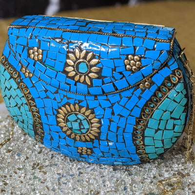 Mosaic Tile Clutch