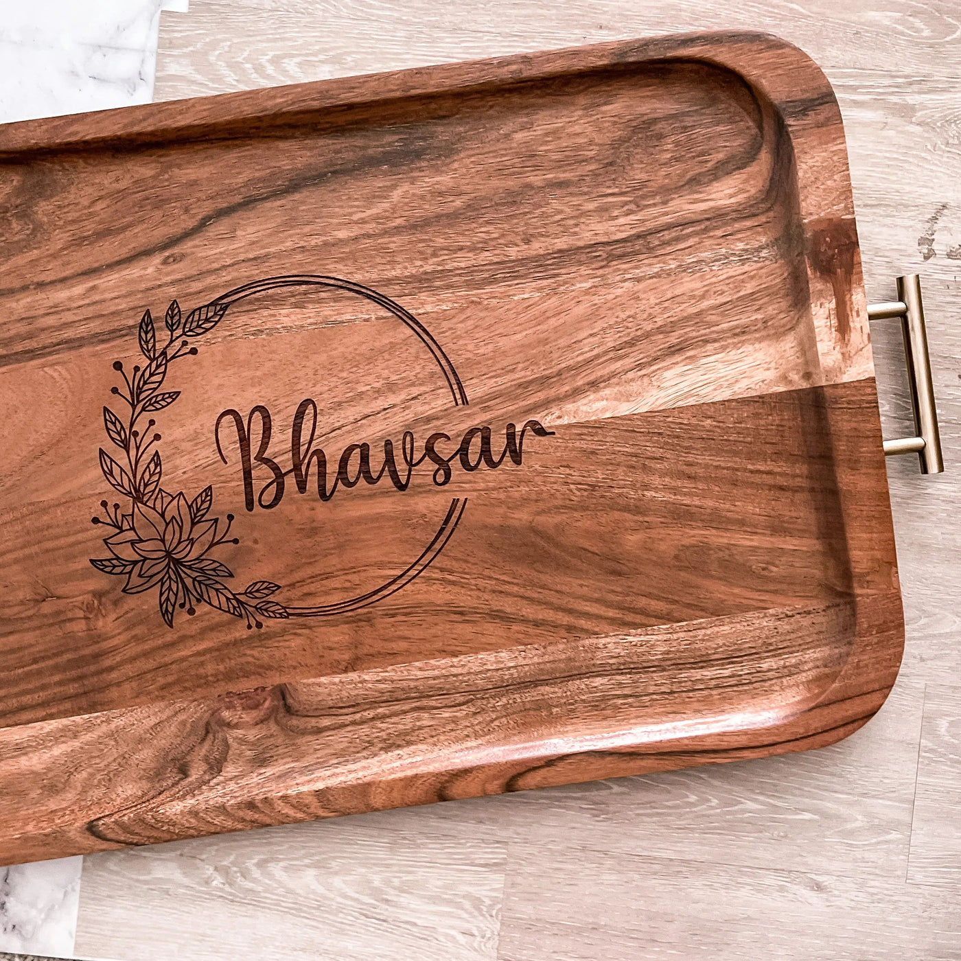 Personalized Tray, “Chaat-Cuterie”