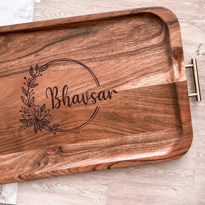 Personalized Tray, “Chaat-Cuterie”