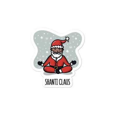 Shanti Claus Sticker by The Cute Pista