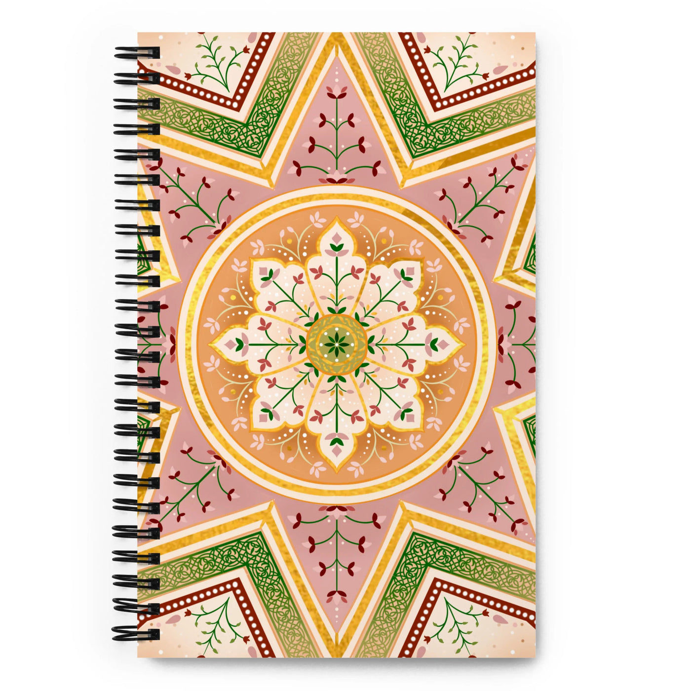 Pastel Patterns - Spiral notebook