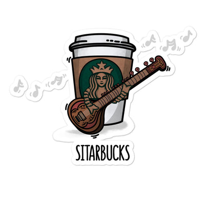 Sitarbucks - Sticker