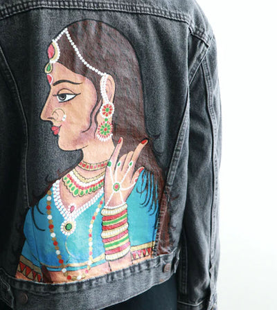 Rajasthani Rani Denim Jacket