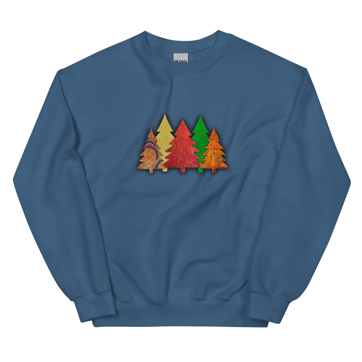 Christmas Fabric Sweatshirt by Art With Manasi