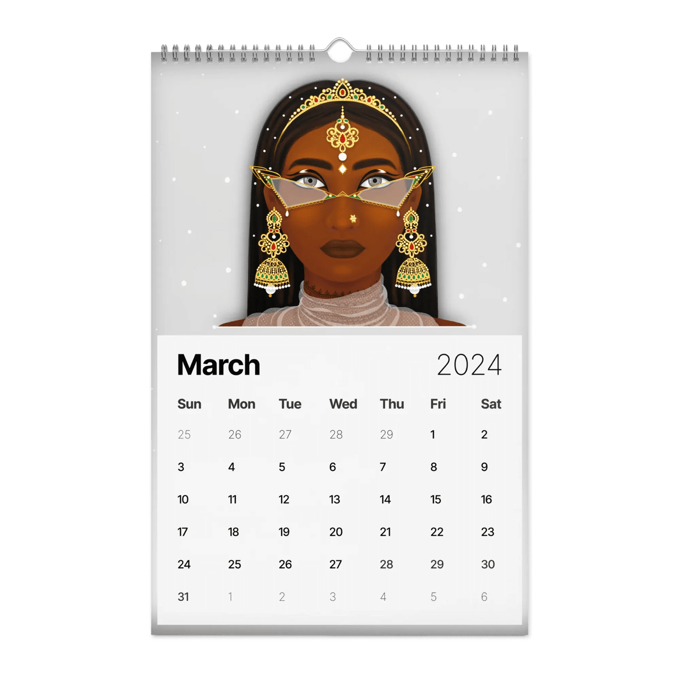 ZenTee - Wall calendar (2024)