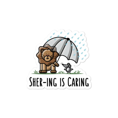 Shering is Caring Sticker by The Cute Pista