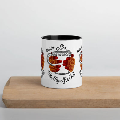 Me, Myself, & Chai - Mug with Color Inside