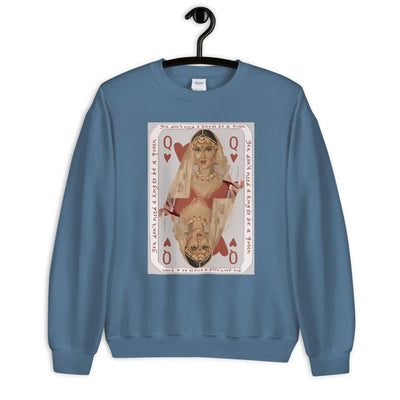 Queen of Hearts Sweatshirt By Labyrinthave