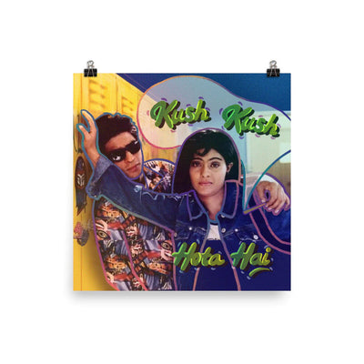 Kush Kush Hota Hai Art Print by The Cute Pista