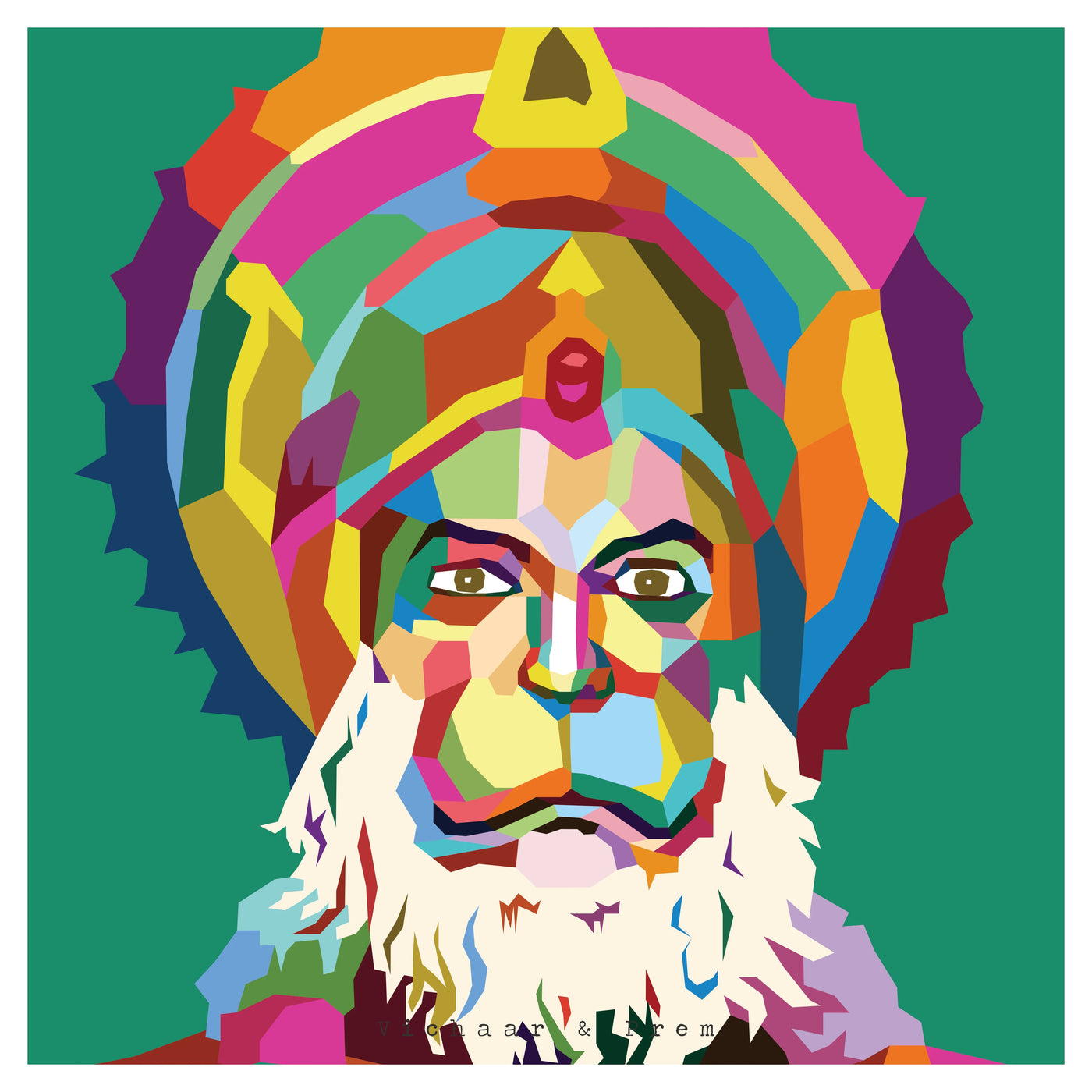 Hanuman Pop Art Poster Print