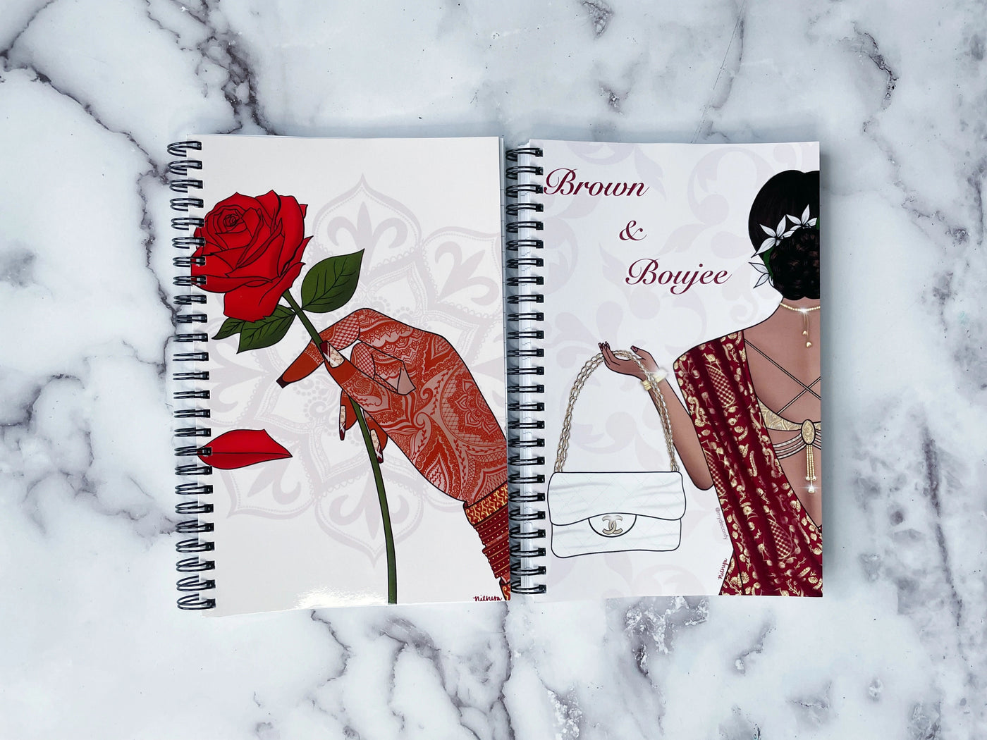 Desi Girl Notebook Set