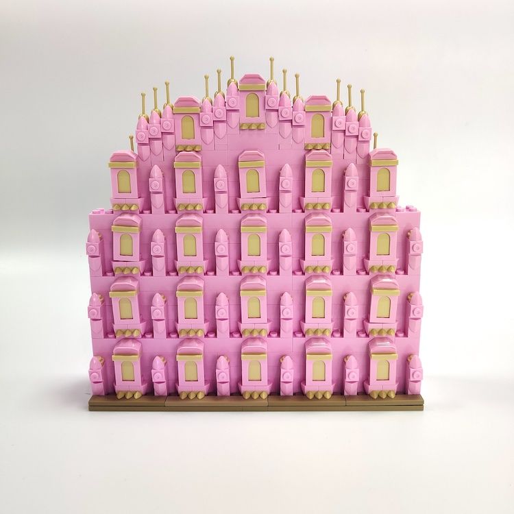 Hawa Mahal Building Blocks Set