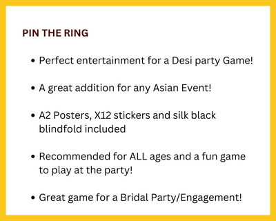 Pin The Ring- Bridal/Engagement Game