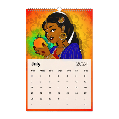 ZenTee - Wall calendar (2024)