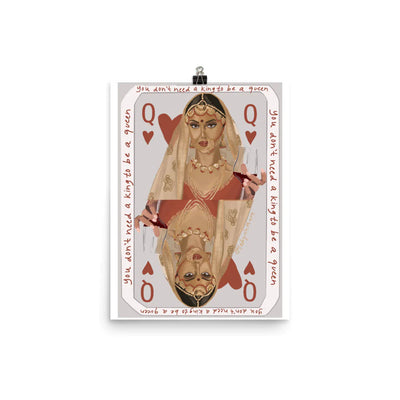 Queen of Hearts Poster by Labyrinthave