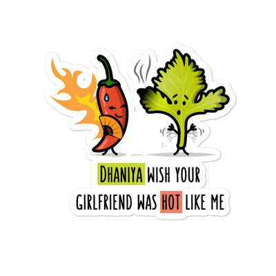 Dhaniya Wish - Sticker