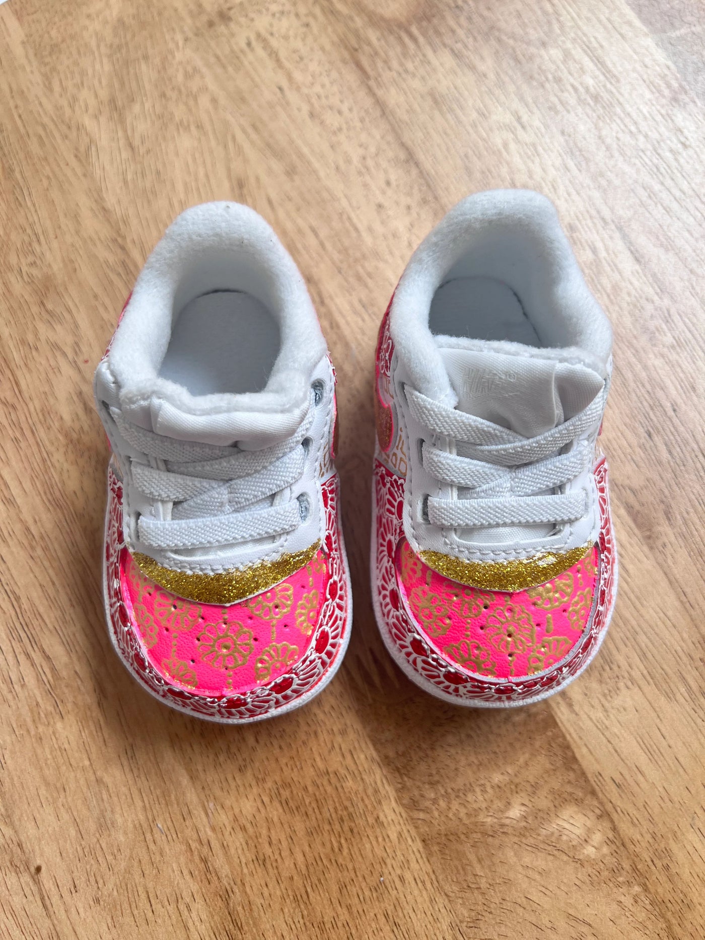 Custom Painted Baby Nike AF 1
